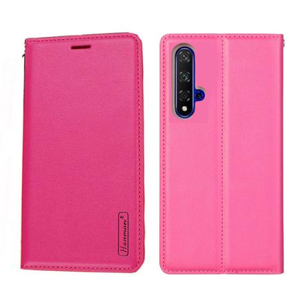 Huawei Nova 5T - Professionellt Plånboksfodral (Hanman) Rosaröd