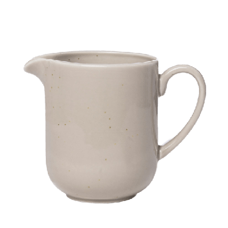 ERNST Mjölkkanna, porslin, sand Mjölkkannor Unisex Beige d8 h10