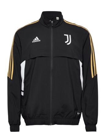 Juventus 22/23 Presentation Jacket Outerwear Sport Jackets Sort Adidas Performance