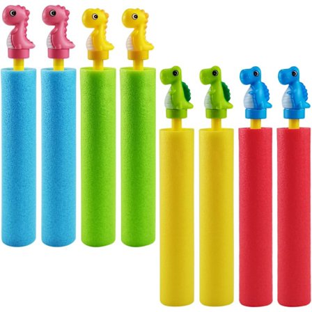 Pieces Barnvattenpistoler for Barn Blandede Farger Utendørs Vannpistol Badeleker for Sommer Utendørslek Pool (Tilfeldige Farger