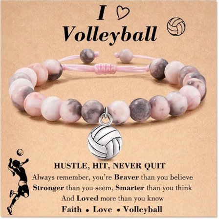 Volleyball/Basketball/Football/Softball/Baseball Armbånd Gaver til Drenge Piger, Teen Drenge/Piger Gaveideer til Juleeksamen Fødselsdag