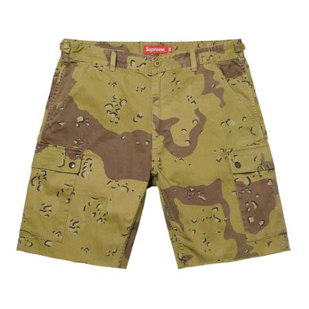 Supreme, Shorts Groen, Heren, Maat:W30