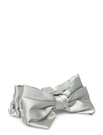 Minda Bow Hair Claw Silver Becksöndergaard