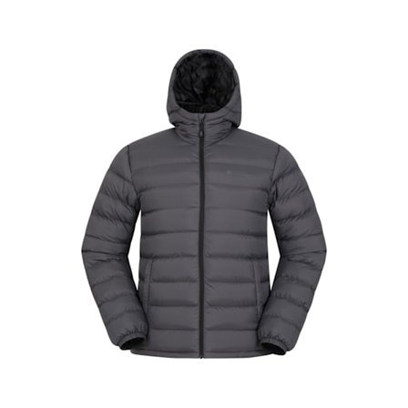 Mountain Warehouse Mens Seasons II Padded Jacket M Grey