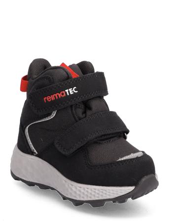 Reimatec Shoes Vikkela Talvikengät Tarroilla Musta Reima