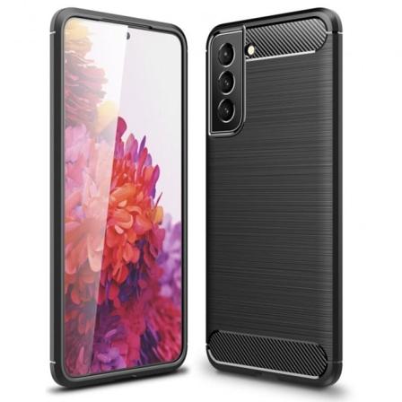 Samsung S21 FE Støtsikker SlimCarbon veske Black