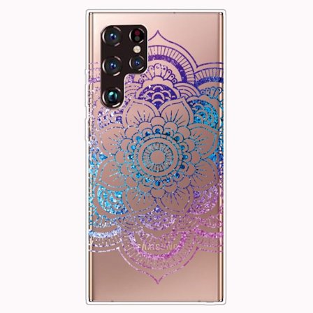 Deco Samsung Galaxy S22 Ultra skal - Blomma Mandala