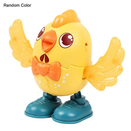Kylling Legetøj Tegneserieform Musikalsk Lyd ABS Baby Elektrisk Kylling Legetøj til Tidlig Udvikling