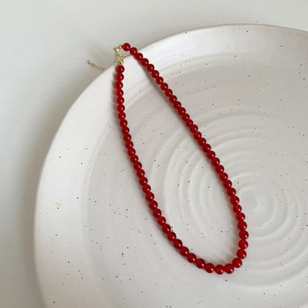 4/6/8/10 mm perlehalskæde natursten chokers 6MM 6MM