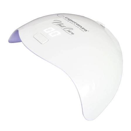 Esperanza - UV-kynsilamppu, 40 W - valkoinen White