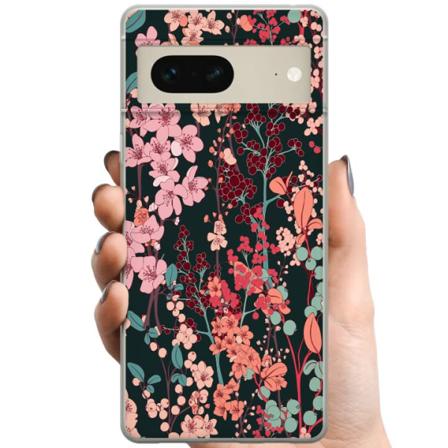 Google Pixel 7 TPU Mobilcover Urteagtig Retro