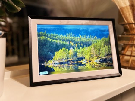 Ontario Frameo 10.1" digital fotoramme svart/hvit, 1280x800 IPS touch