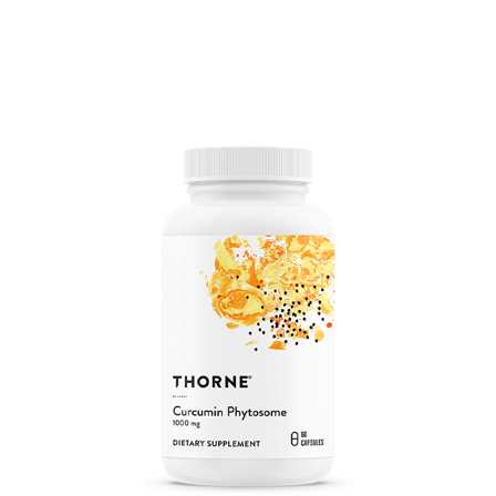 Thorne Research Inc. Curcumin Phytosome (Meriva) Gurkmejaextrakt 60 kapslar