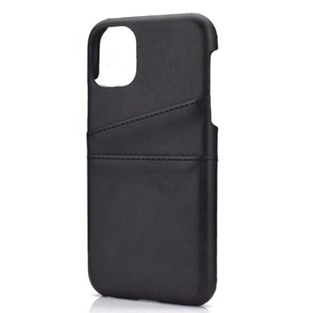 iPhone 11 Pro Max - Skal med Kortfack Svart