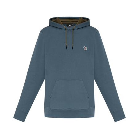PS By Paul Smith Hoodie with patch Blå, Herre