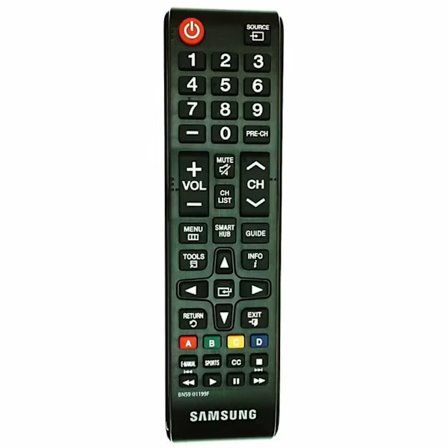 Samsung TV-fjärrkontroll BN59-01199F – svart, fullständig kompatibilitet