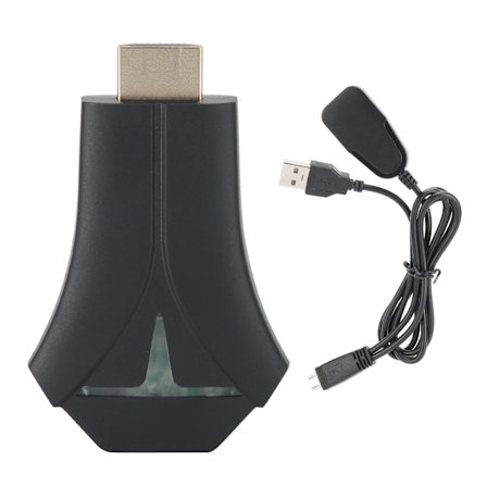 WiFi-mottaker for skjermspeiling fra telefon til TV, trådløs HDMI-adapter