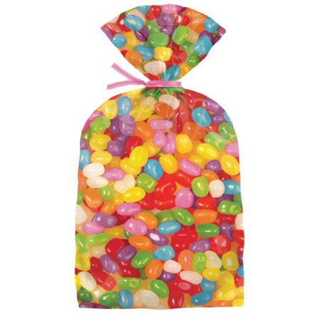 Cellofanpåsar gelebönor 20-pack