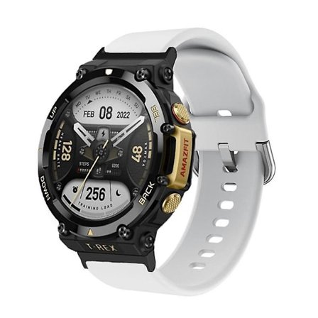 Flexibelt silikonarmband för Huami Amazfit T-Rex 2 Smart Watch ersättningsband