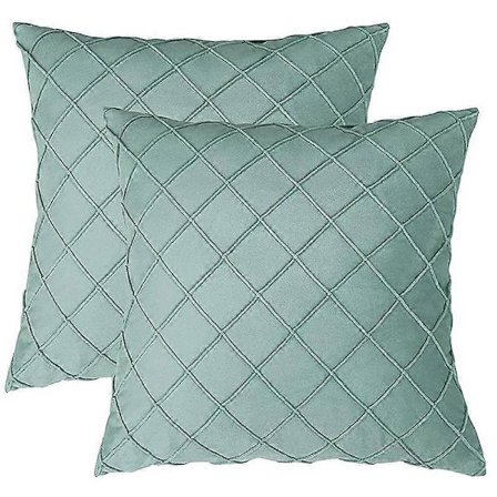 2-pack soffkudde sängbord bil ländryggskudde sammetsörngott 45X45 cm [DB]