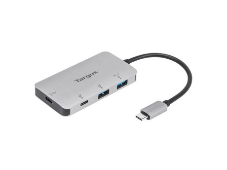 TARGUS Hub USB-C -2xUSB-A/2xUSB-C - Lyreco - Datorprodukter - Kablar och adaptrar - Hubbar