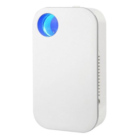 Ion Pure Luftrenser - Luktfjerner for Ren Luft, Lav Støydrift, Frisk Opp Hjemmet, Slank Design - Hvit (Direkte Plugg, 1066650mm)