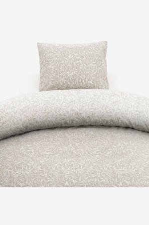 Borganäs of Sweden - Pussilakanasetti Garden, 2 osaa - Beige - Pussilakanasetit - 150X210 - - Homeroom