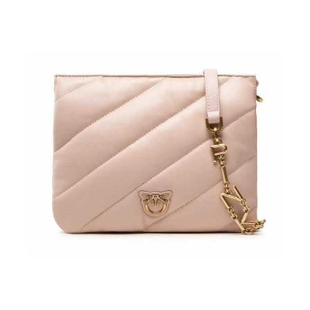 Pinko Shoulder Bags Pink, Dame Skuldertasker, Størrelse: ONE Size