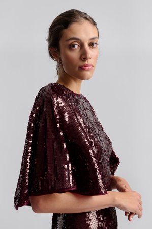 Malina - Yvette mini dress - XXL - Deep Red