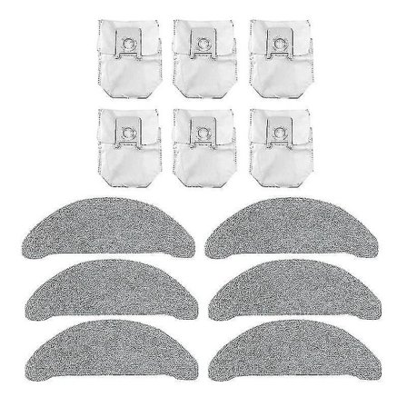 Roidmi Eve Plus Robot Tilbehør Støvsugerposer Moppeklud