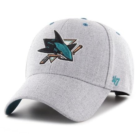 Justerbar keps - 47 Brand - STORM CLOUD - San Jose Sharks - Vit - Sportkläder
