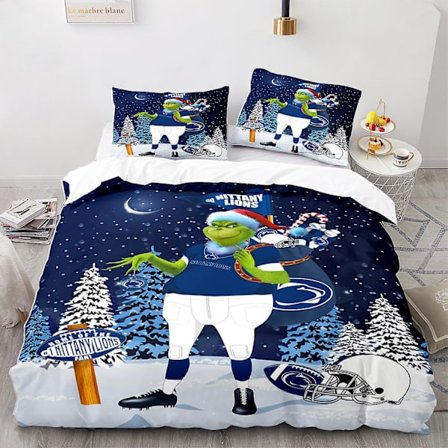 Jul K11 # 3d Quilt Cover Jul Tvådelad Tredelad Fyra Delad Sängkläder