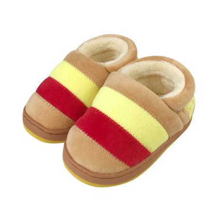 Barn Tecknad Söta Hem Skor Bomull Vinter Varm Plysch Tofflor