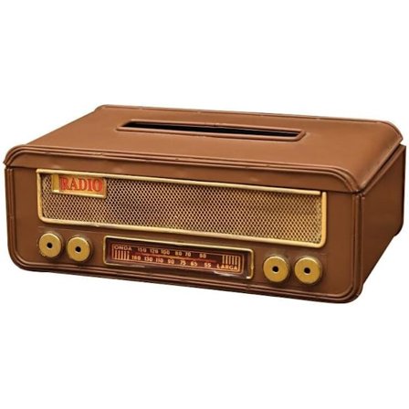 Rektangulær serviettholder i retro-stil