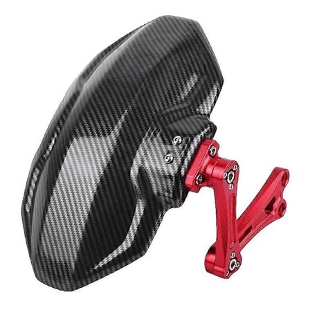 Universal Motorcykel Hjul Bagskærm Stænkskærm Dæk Stænkværn Til Gsx-s1000 Rød