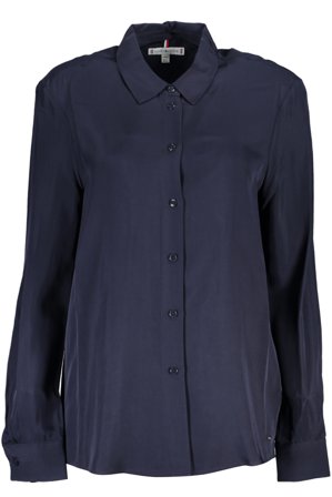 Tommy Hilfiger Camicia Maniche Lunghe Donna Blu