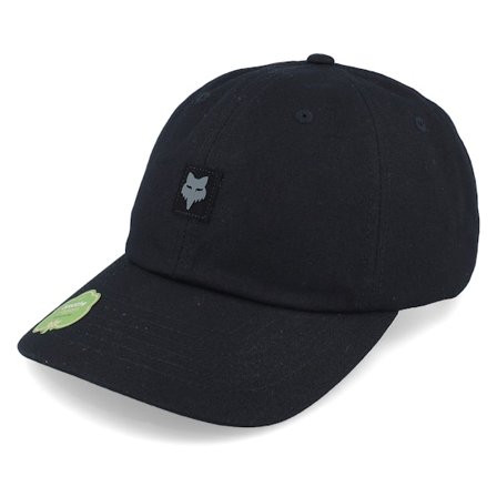 Fox - Negro unconstructed Gorra - Level Up Hat Black Dad Cap @ Hatstore