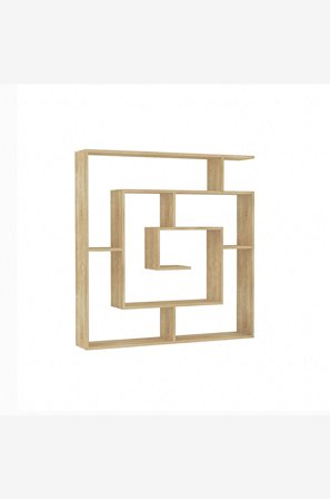 Homitis - Bokhylla Labirent - Brun - Bokhyllor - Från Homeroom