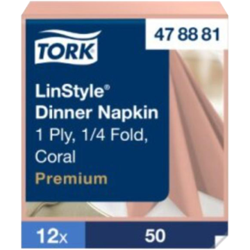 SERVIETT LINSTYLE KORAL 39X39*