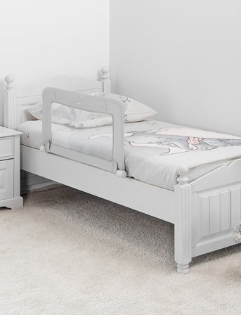 Reer Bymyside Bed Rail, 100 Cm - Grey - ONE SIZE