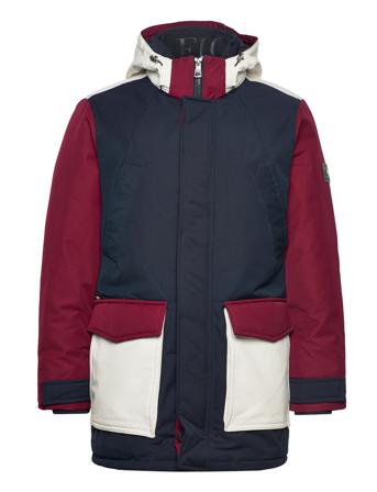 Rockie Non Fur Down Parka Parka Jakke Multi/mønstret Tommy Hilfiger