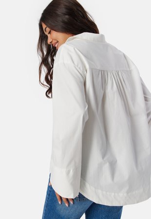 Object Collectors Item - Objkira Roxa L/S SHIRT - White - Kläder - - Bubbleroom