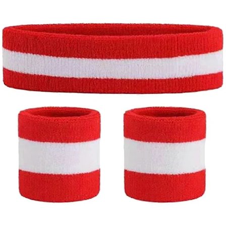 1 Setti Urheiluotsapanta Hikinauha Ranneke Juoksu Otsapanta Ranneke Jooga Hikinauha Ranneke