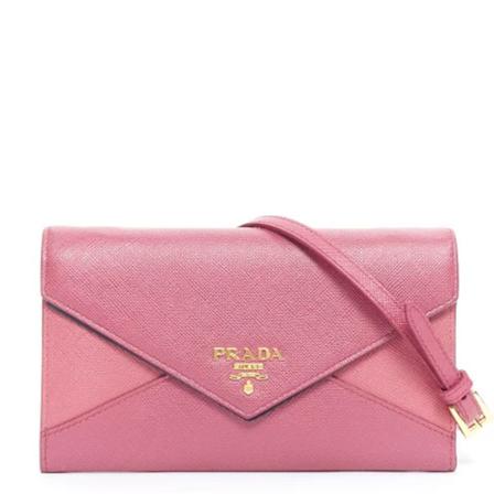 Prada Vintage Pre-owned Leather prada-bags Pink, Dame Vintage Tasker, Størrelse: ONE Size