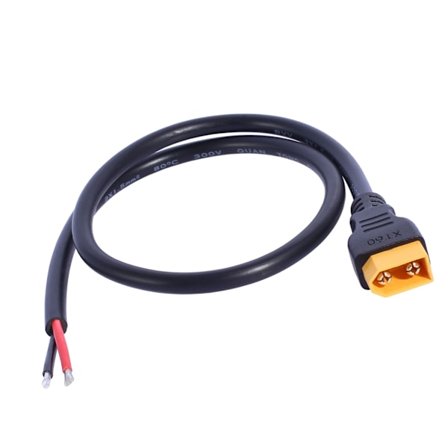 XT60H Hann til 2-pinners kontaktkabel med 50 cm 14AWG silikonledning for RC-er
