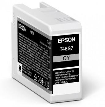 Epson T46S7 - grå - original - blekkpatron