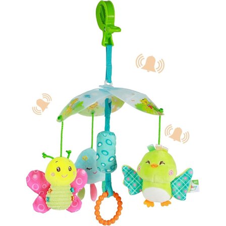 Leker til barnevogn og bilsete - Hengende rangle