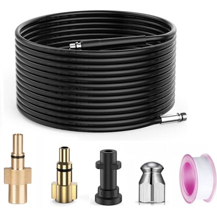 10m Avloppsrensare för Kärcher/Bosch/Lavor Högtryckstvätt, Avloppsrensare