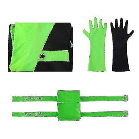 Shego-asu naisille, Kim Possible -cosplay-asut, vetoketjullinen Halloween-joustava spandex-jumpsuit, aikuisten koko
