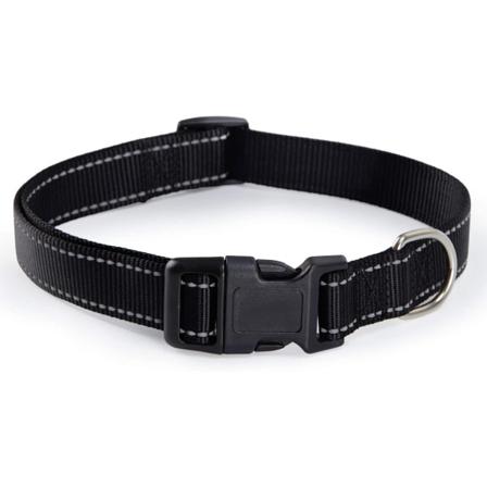 Justerbar Hundekrage, Klassisk Nylon Refleks Polstret Krage